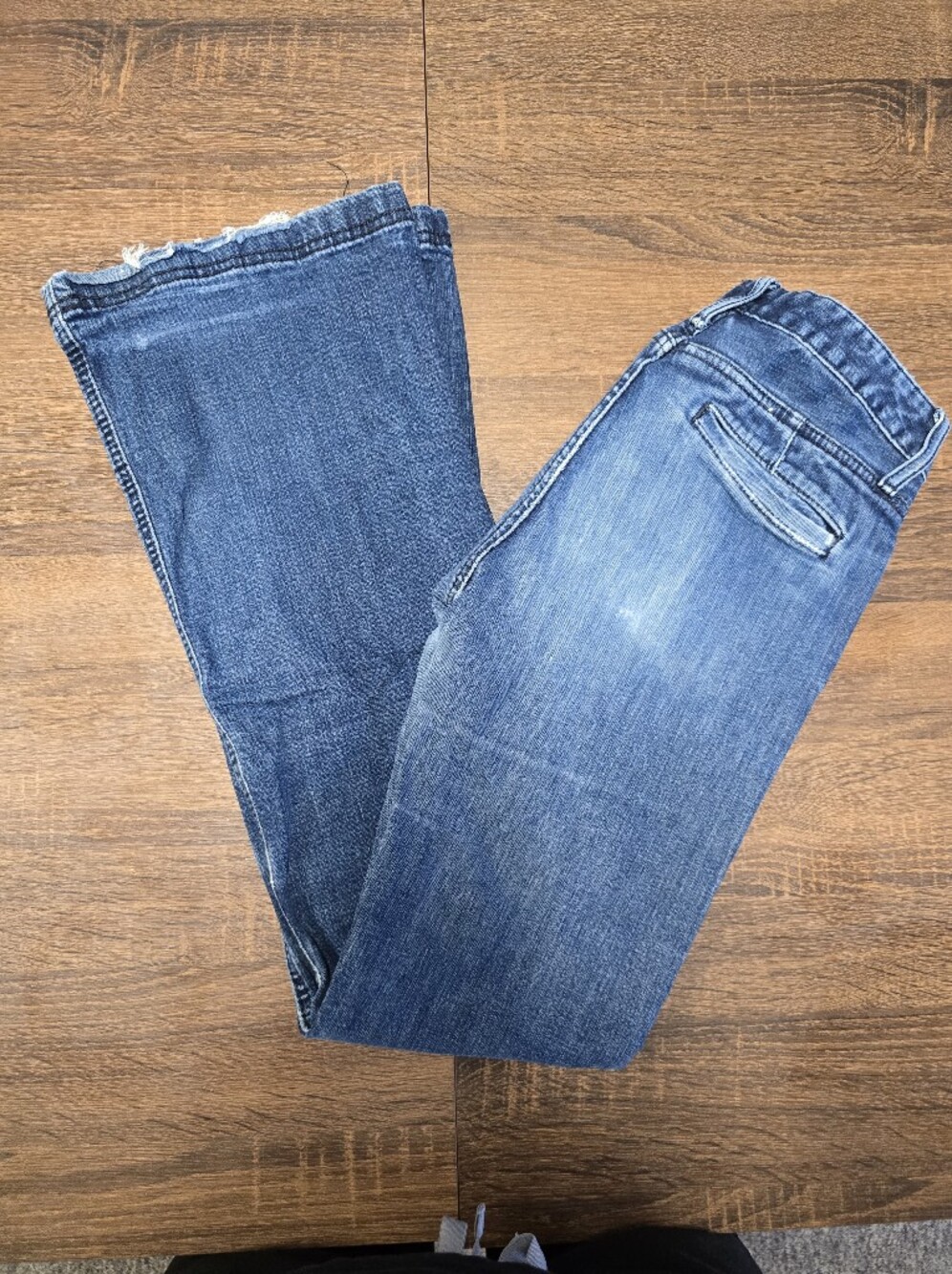 Lynden Cinch Womens Jeans Size 25/0 Bootcut Flare Medium Wash Denim Y2K